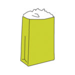 Popcorn-Tüte